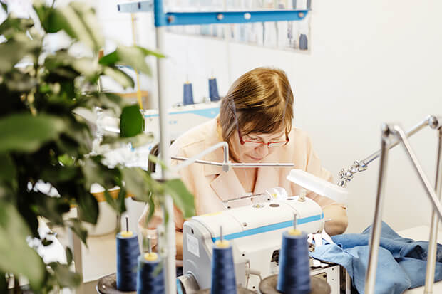 process-of-making-wrap-linen-dress